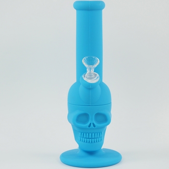 Totenkopf Silikon Bong